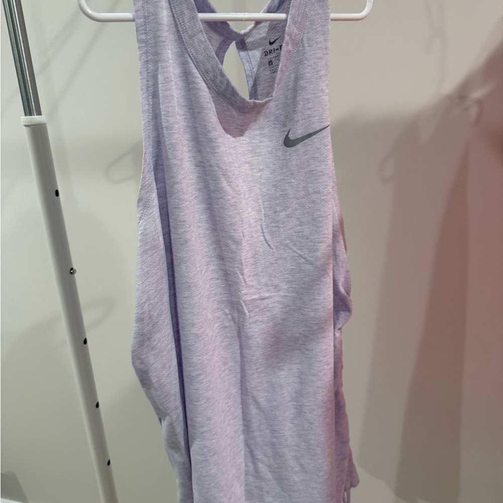 Nike Lilac Performance Racerback Tank Top